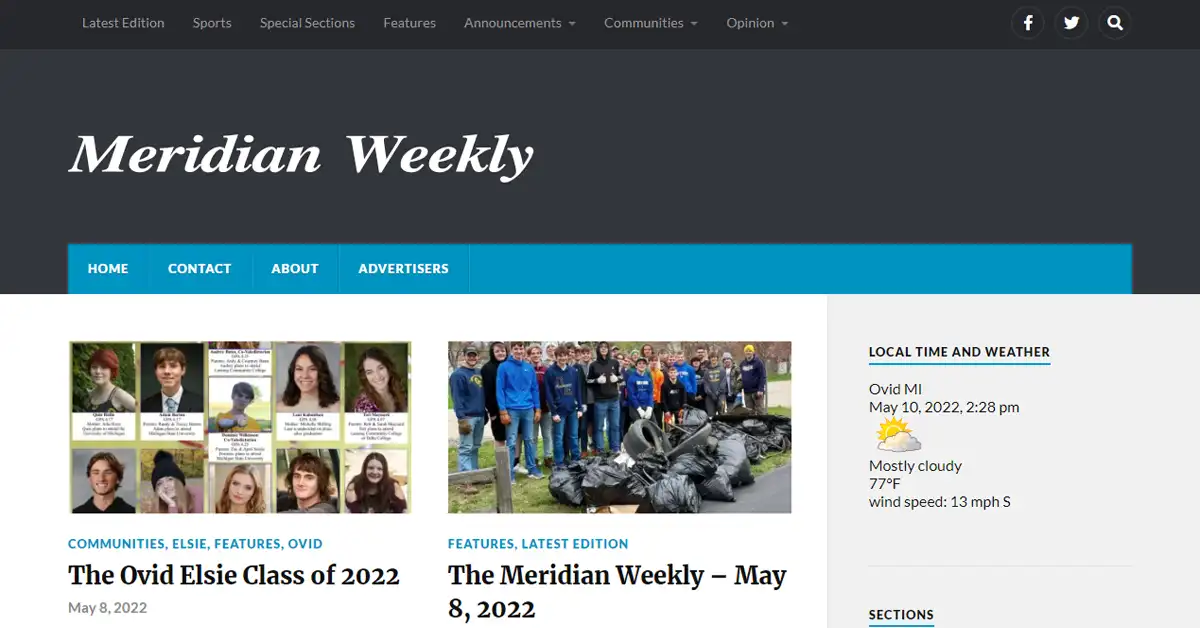 The Meridian Weekly